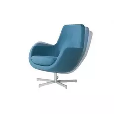 Кресло Stefani синего цвета
