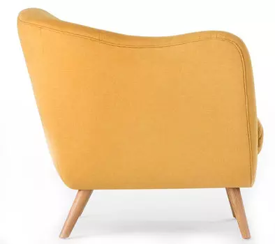 Кресло Sunshine с каркасом и ножками из дуба