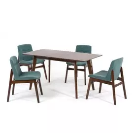 Кресло Tioman с основанием из массива гевеи