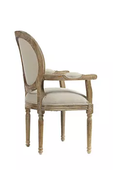 Кресло Vintage French Cane Back Round