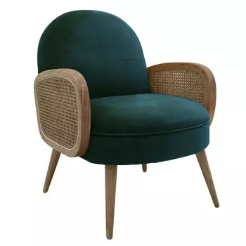 Кресло зеленого цвета