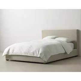 Кровать Alex бежевого цвета 200х200