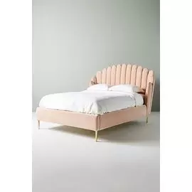 Кровать Amira розового цвета 180х200