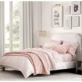 Кровать Antonina белого цвета 160х200