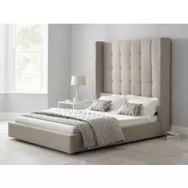 Кровать Arlo желтого цвета 180х200 с подъёмным механизмом