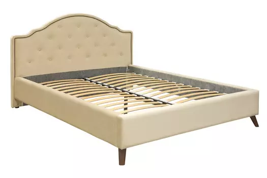 Кровать эскада бежевого цвета 160х200