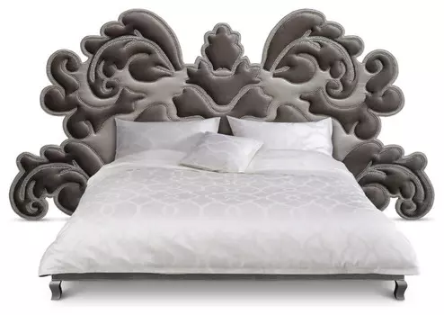 Кровать Atlantis серого цвета 180х200