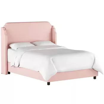Кровать Aurora Wingback Blush 160х200