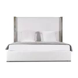 Кровать Berkley Wingedi серого цвета 200х200