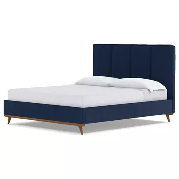 Кровать Carter Gold желтого цвета 180х200