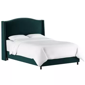 Кровать Cole Wingback Peacock 180х200