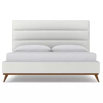 Кровать Cooper Snowfall белого цвета 160х200