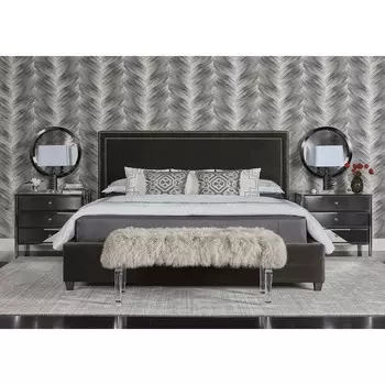 Кровать Dakota2 светло-бежевого цвета 160х200