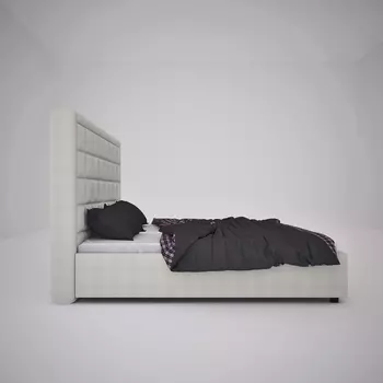 Кровать Elizabeth велюр бежевый 200х200