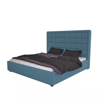 Кровать Elizabeth велюр морская волна 180х200