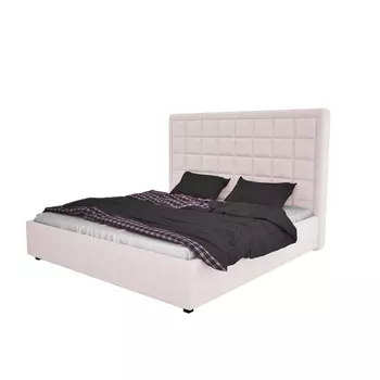 Кровать Elizabeth велюр пыльная роза 160х200