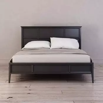 Кровать Ellington черного цвета 160х200
