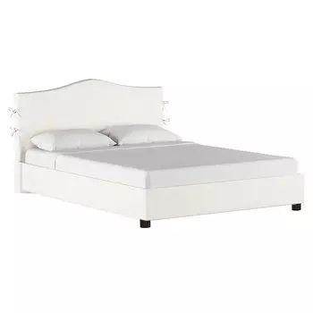 Кровать Eloise молочного цвета 160х200 р