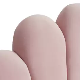 Кровать Emily розового цвета 140х200