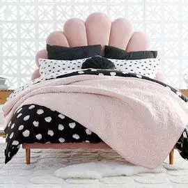 Кровать Emily розового цвета 160х200