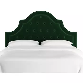 Кровать Harvey Tufted Emerald Velvet 160х200