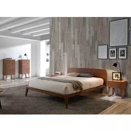 Кровать из массива ореха 150x200