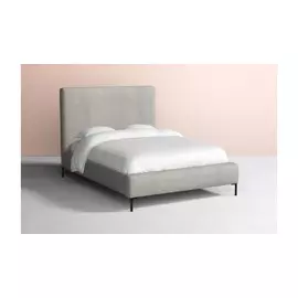 Кровать Kona светло-серого цвета 180х200