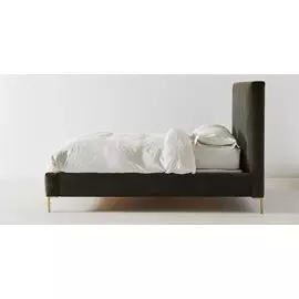 Кровать Kona темно-серого цвета 180х200