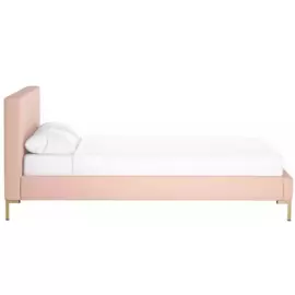 Кровать Landy рInk розового цвета 140х200