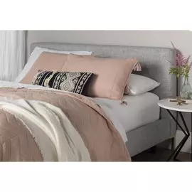 Кровать Landy светло-серого цвета 160х200