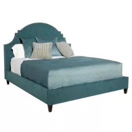 Кровать Lindsey бирюзового цвета 140х200