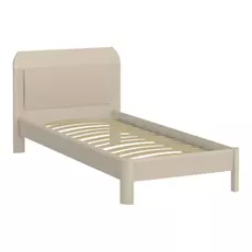 Кровать магна 120х200 бежевого цвета