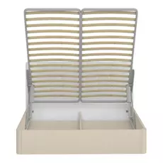 Кровать магна 180х200 с изголовьем молочного цвета и подъемным механизмом