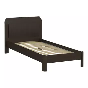 Кровать магна 90х200 темно-коричневого цвета
