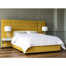 Кровать Maxine желтого цвета 140х200