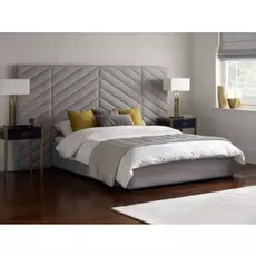 Кровать Memphis серого цвета 180х200