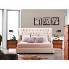 Кровать Mestre бежевого цвета 180х200