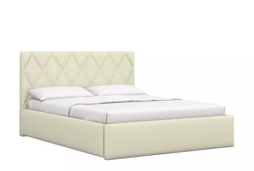 Кровать миа белого цвета 160х200