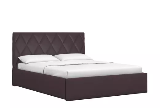 Кровать миа коричневого цвета 160х200