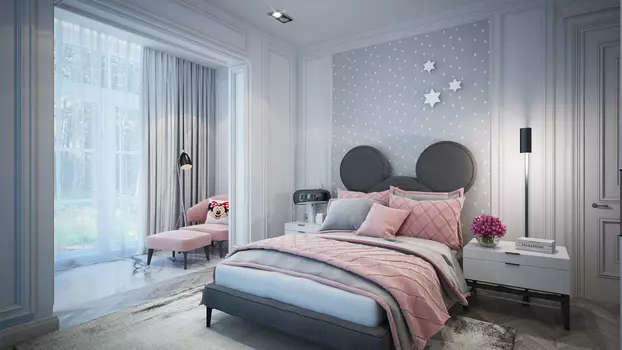 Кровать Mickey Mouse 90х200