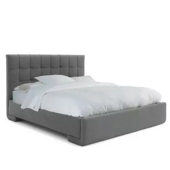 Кровать Mystery с каркасами и ножками из дуба 160х200