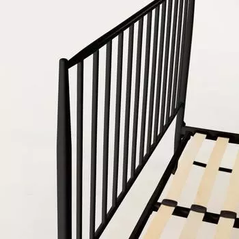 Кровать Natacha графитового цвета 150x190