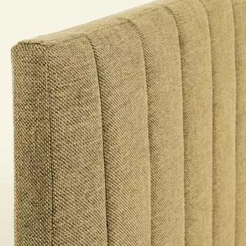 Кровать Nelly желтого цвета 90x190