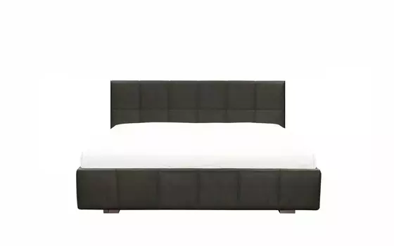 Кровать Ohen тёмно-серая 180х200