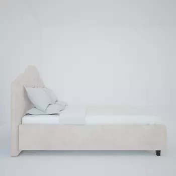 Кровать Palace велюр бежевый 200x200