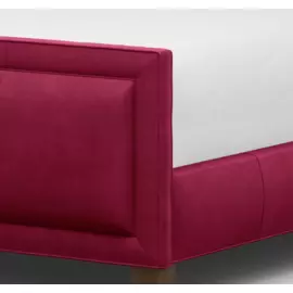 Кровать Quinn темно-серого цвета 140х200