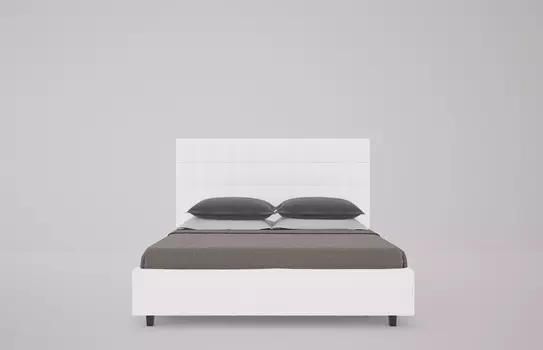 Кровать Shining Modern молочного цвета 180х200