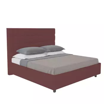 Кровать Shining Modern с мягким изголовьем и прочным деревянным каркасом 160х200