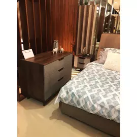 Кровать сканди жемчужно-белый 180х200