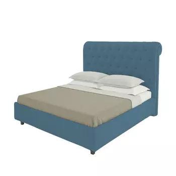 Кровать Sweet Dreams велюр морская волна 180х200